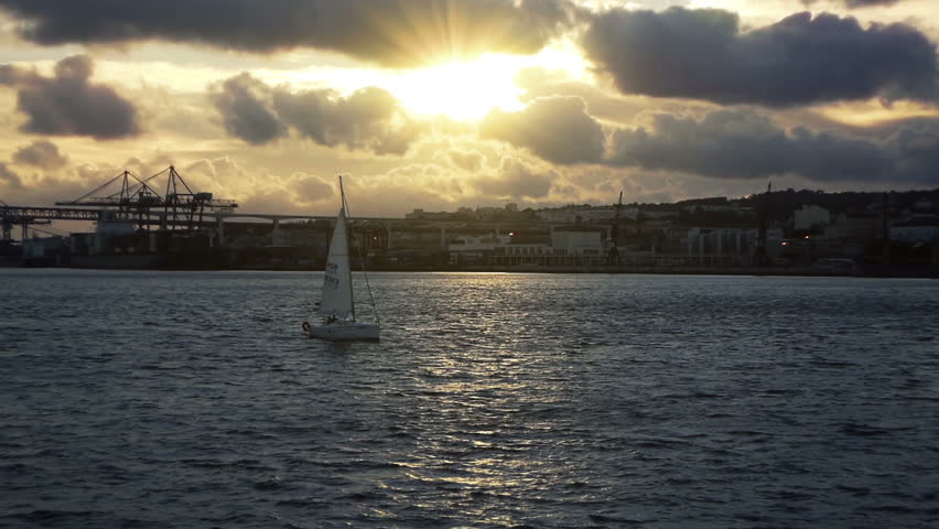 Sailing at Sunset