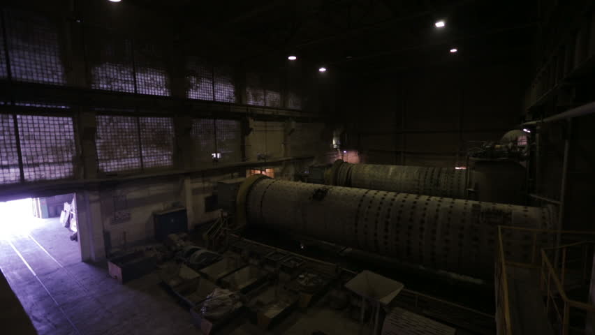 Cement production factory