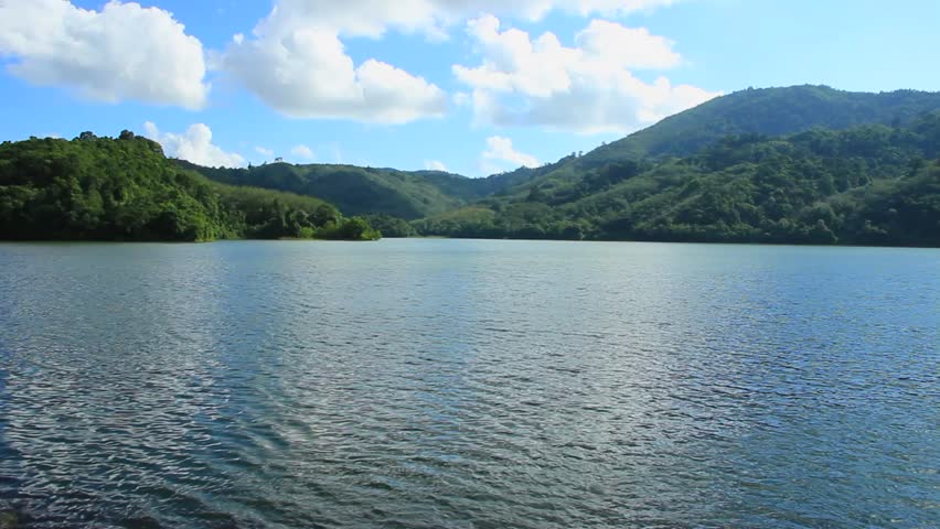 Phuket, Thailand Water storage reservoir 