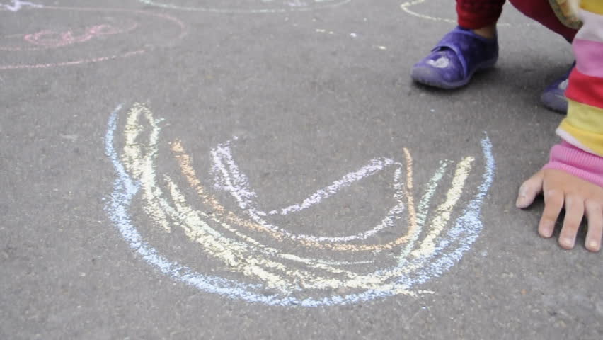 Sidewalk chalk 