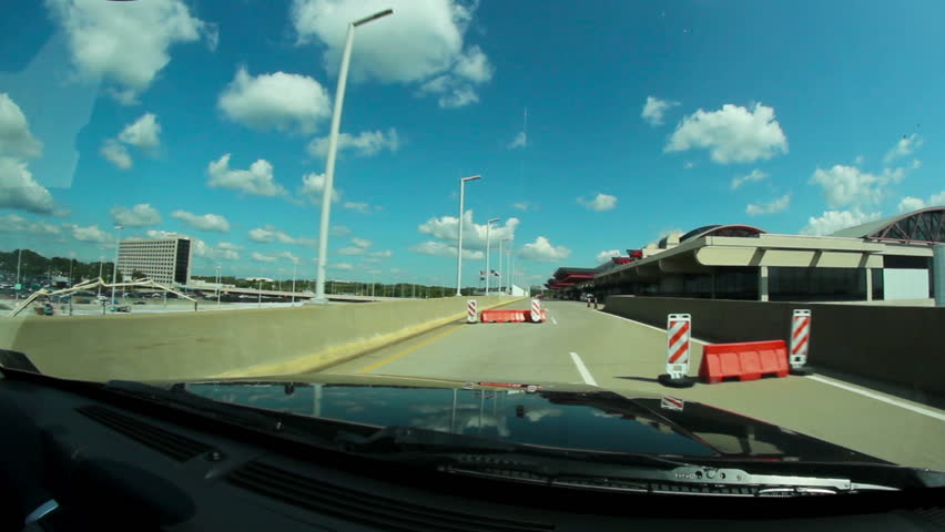 Approaching the Pittsburgh International Airport.