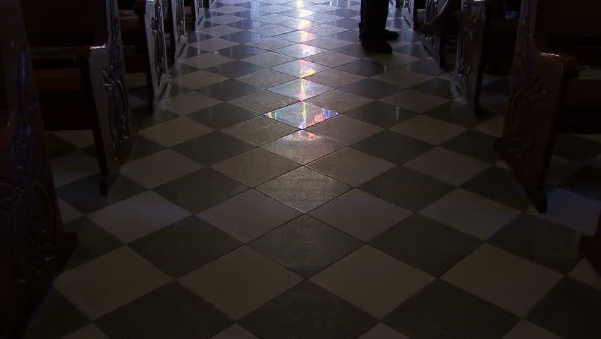 ARACAJU, BRAZIL - MARCH 2008: interior shot of a church and organ pipes
