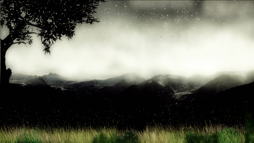 Ethereal landscape