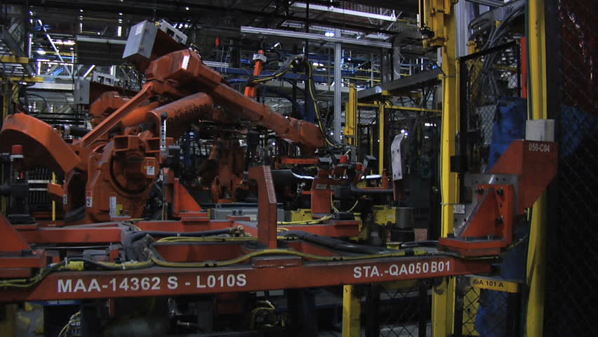 Car Plant Thirty-five CAPTION: General Motors Factory in Arlington, Texas assembling Tahoes and Escalades. This footage was shot in August of 2007.