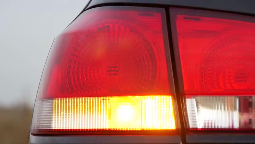 Hazard lights on a car / car