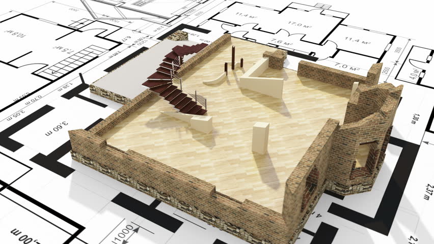 construction of residential house