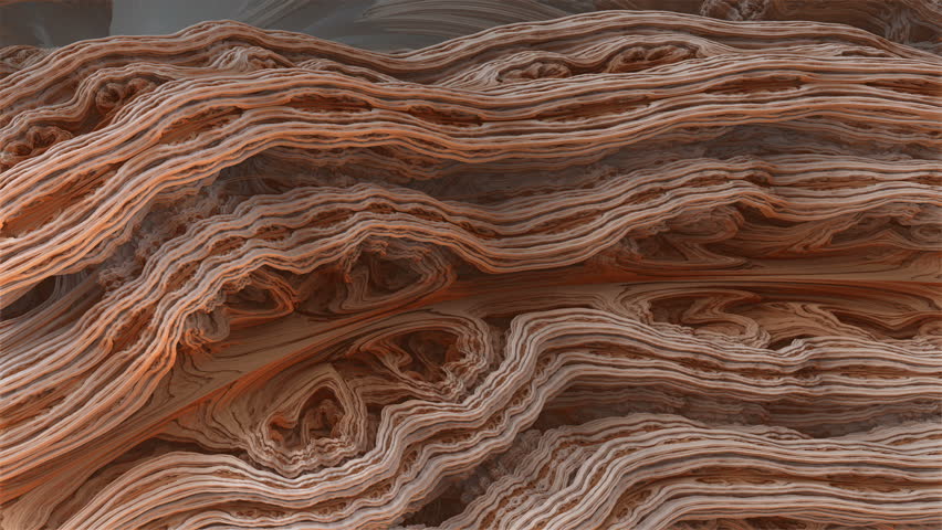 flight over the surface of terracotta fibrous complex structures,
particle motion background