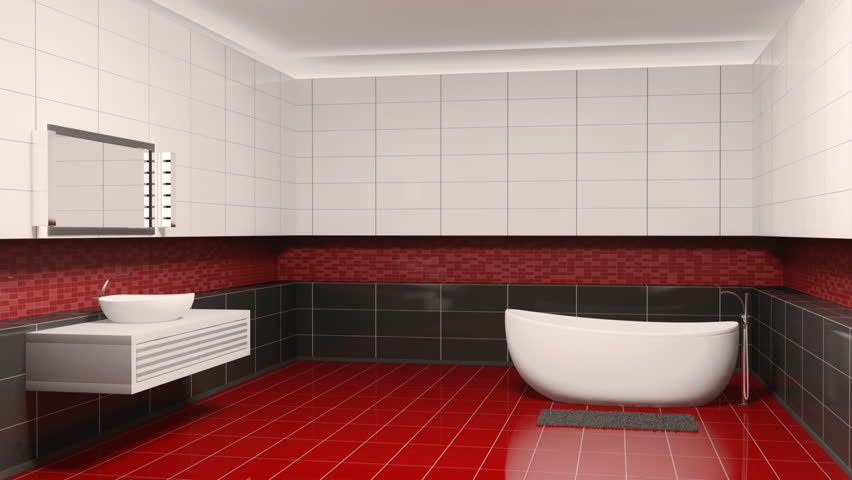 Bathroom interior creation