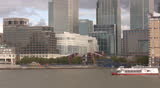 Canary wharf and Thames - HD 1920x1080p