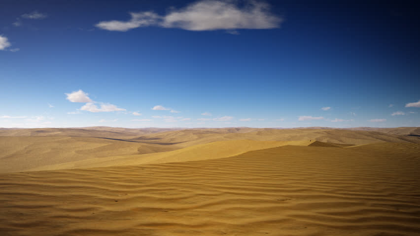 Desert Sand Dunes
Flying over desert sand dunes. 
