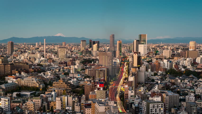 TOKYO - Nov 4: With over 35 million people, Tokyo is the world's most populous metropolis and is described as one of the three command centers for world economy November 4, 2012 in Tokyo, Japan