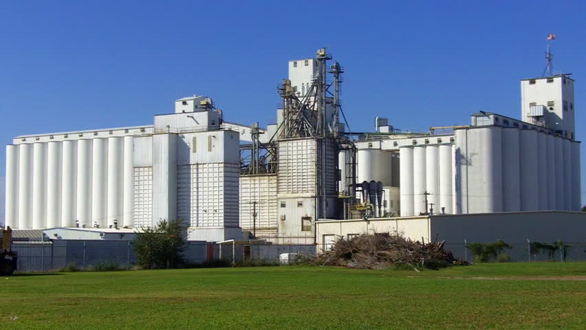 Shawnee, OK - October 18, 2012: The Shawnee Milling Company is a major processor of grain into various products from the farm fields of mid-America circa 2012 in Shawnee. 