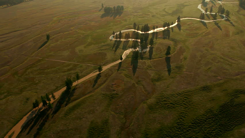 morning in mountains