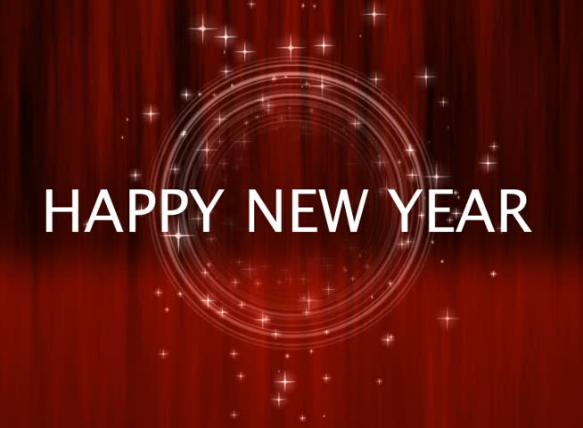 New Year's Eve countdown themed animation.