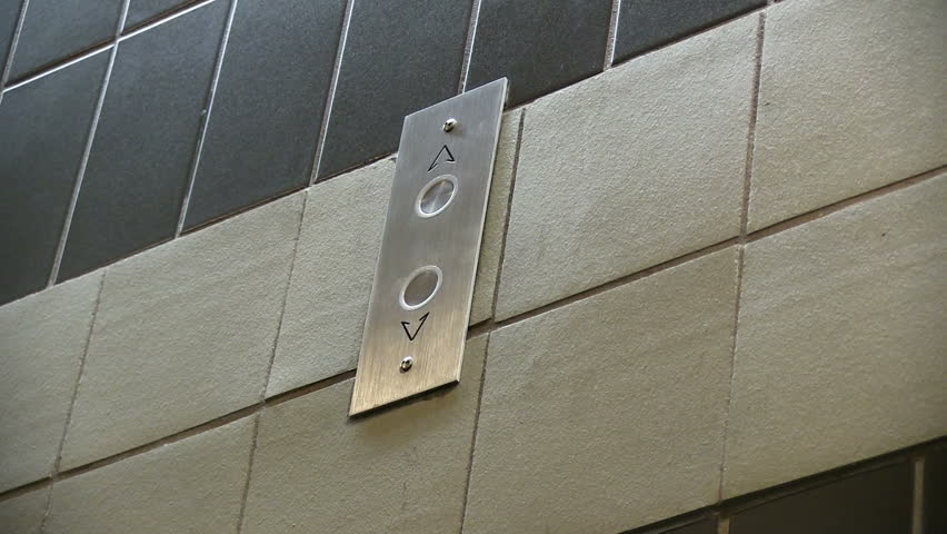 Elevator button press lift finger led light hand