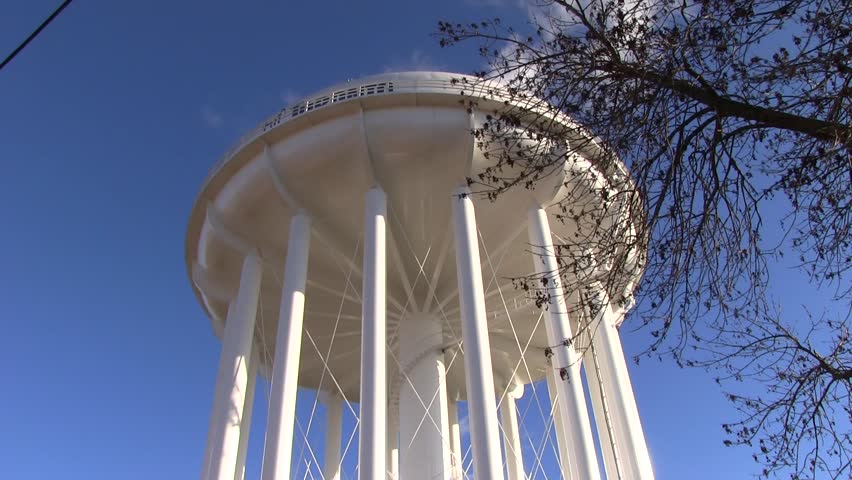 White big Hydro tower