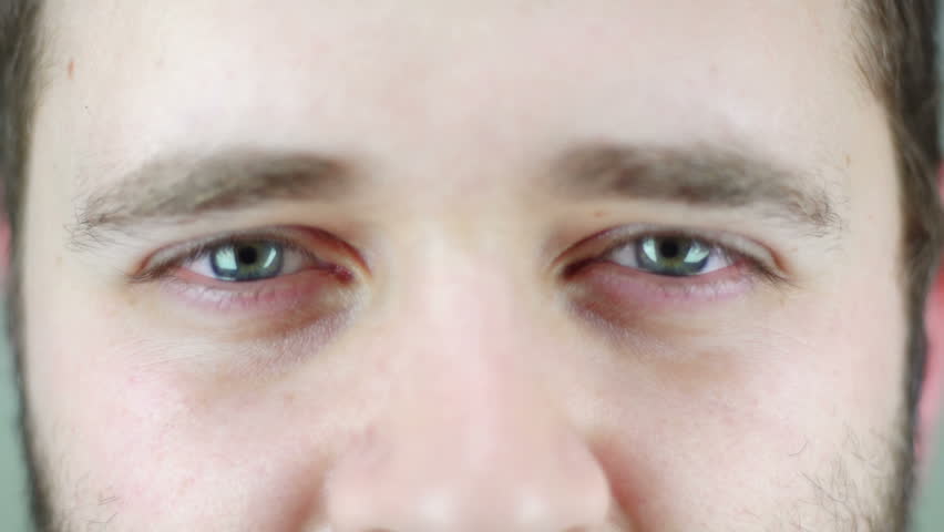 SUPER 35MM CAMERA - Young man gazing, smiling, winking and looking surprised 