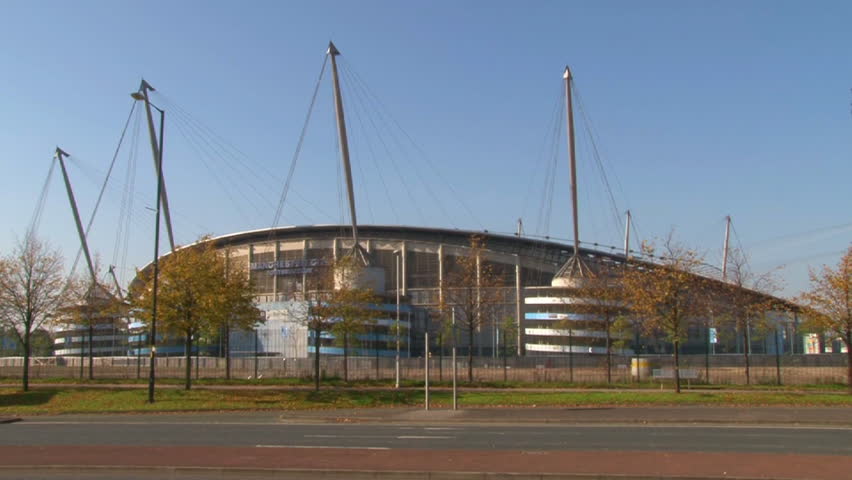 MACHESTER, ENGLAND - CIRCA 2011: The renamed City of Manchester Stadium, home of Manchester City Football Club.