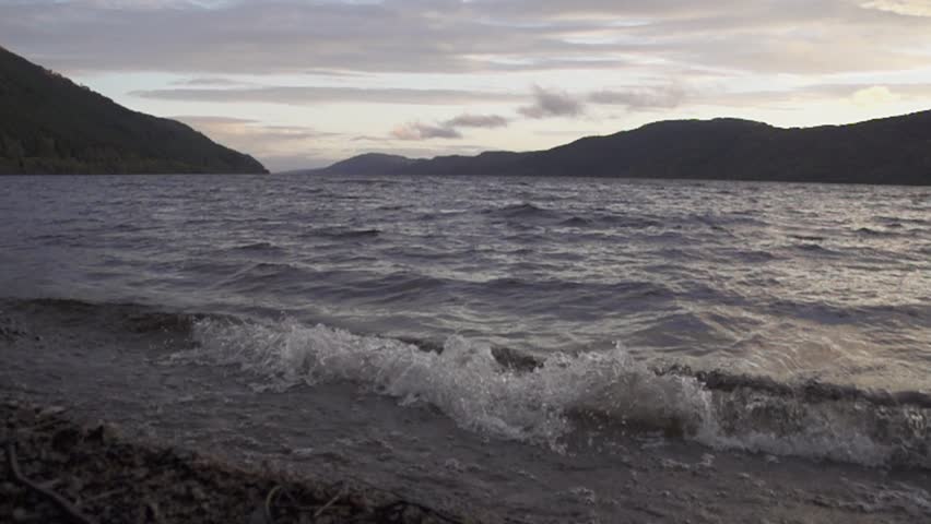 Loch Ness, Scotland - slow motion (1080p400 conformed to 1080p25)