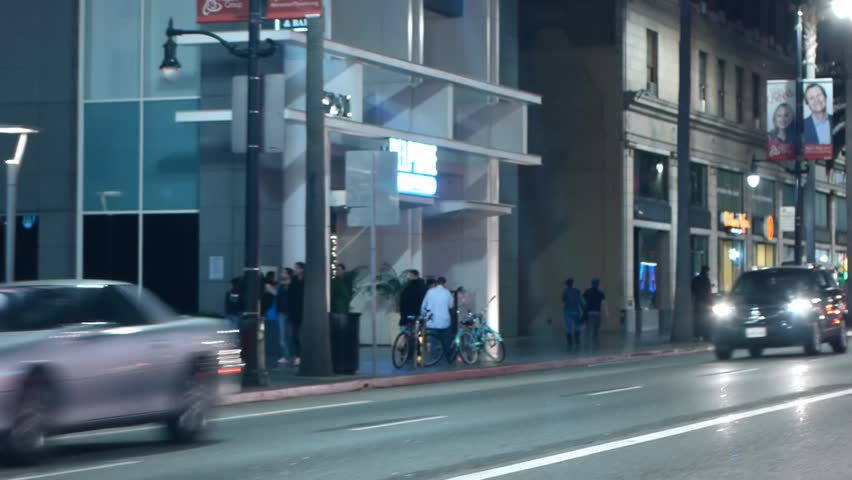 LOS ANGELES, CALIFORNIA - CIRCA 2009:  Driving through the streets of Los Angeles.