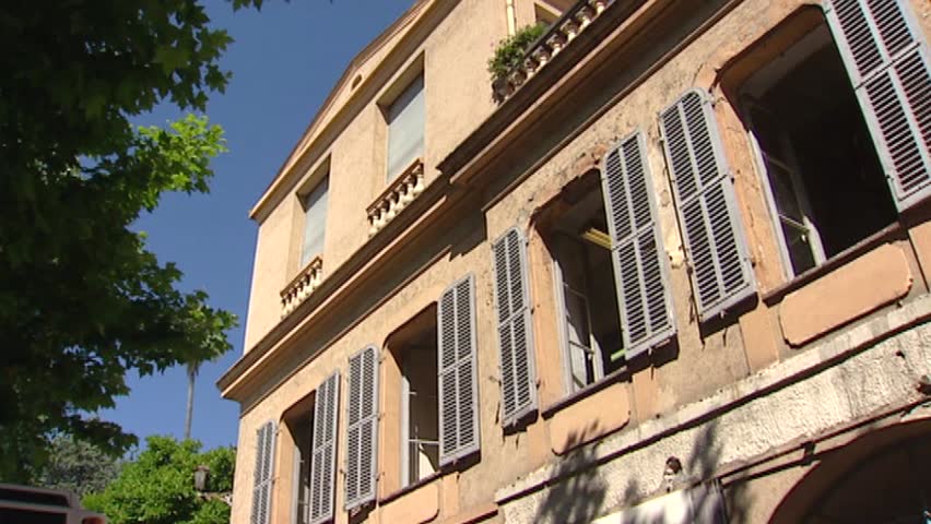 GRASSE, FRANCE - 2005: exterior villa Fragonard. The Fragonard Perfumery was established in 1926 in one of the oldest factories in Grasse.