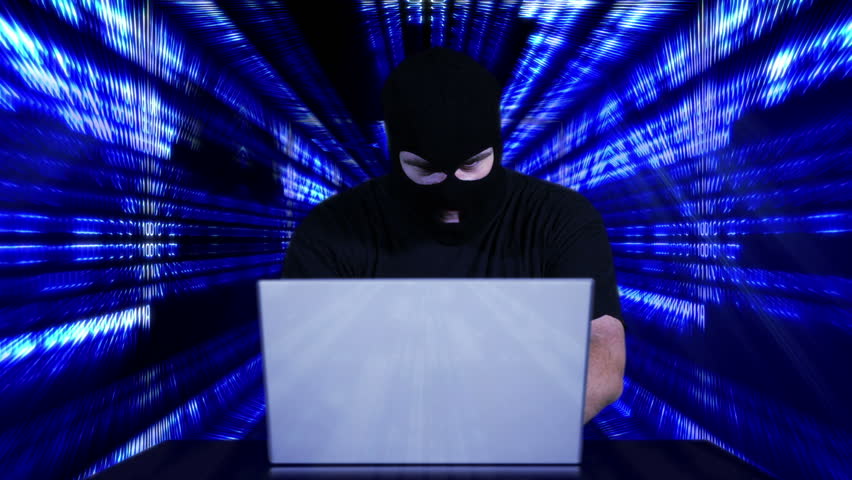 Hacker Working Table Fails Tunnel BG 6