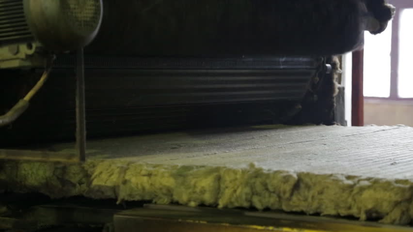 production of heat insulation
