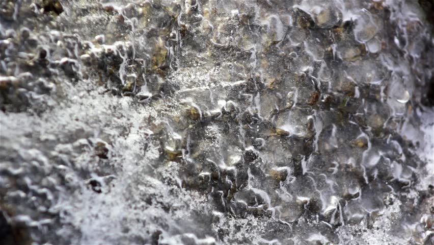 icicle drips, icicle melts 