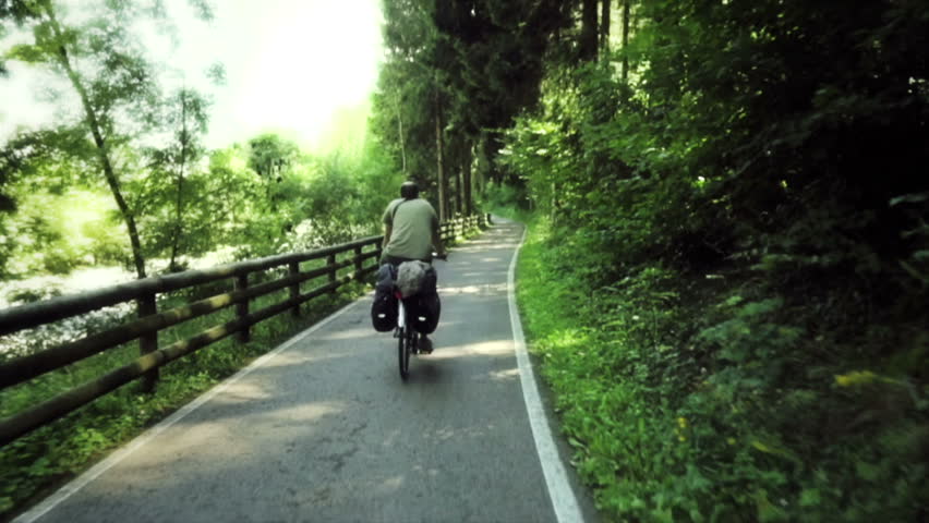 Bicycle for recreation on a road made for cyling