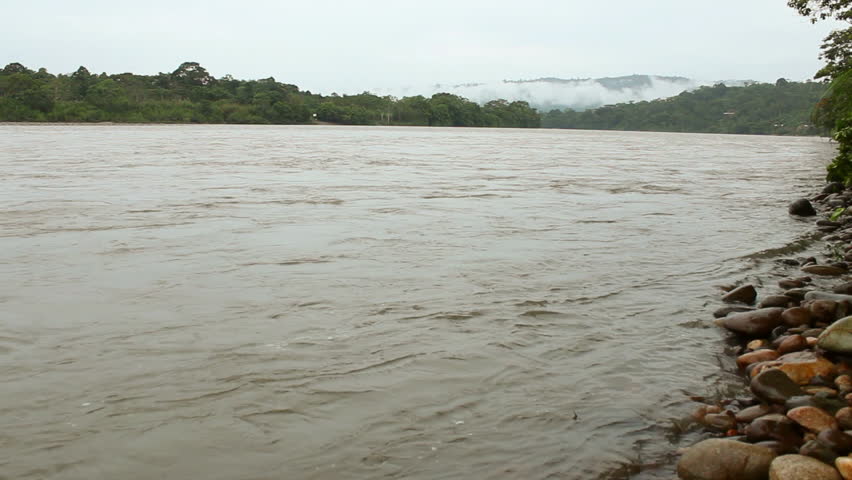 Rio Napo in the Ecuadorian Amazon