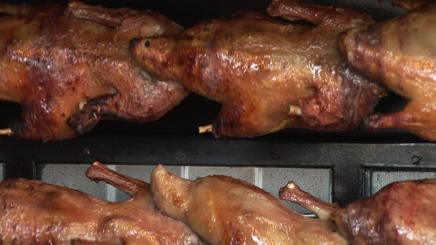 HD1080i Roast Duck. Oktoberfest. Munich beer festival.