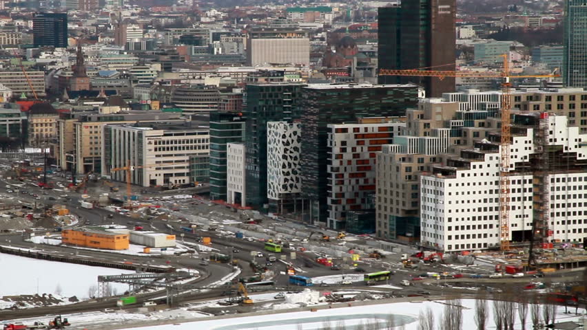Morning traffic. Oslo, Norway