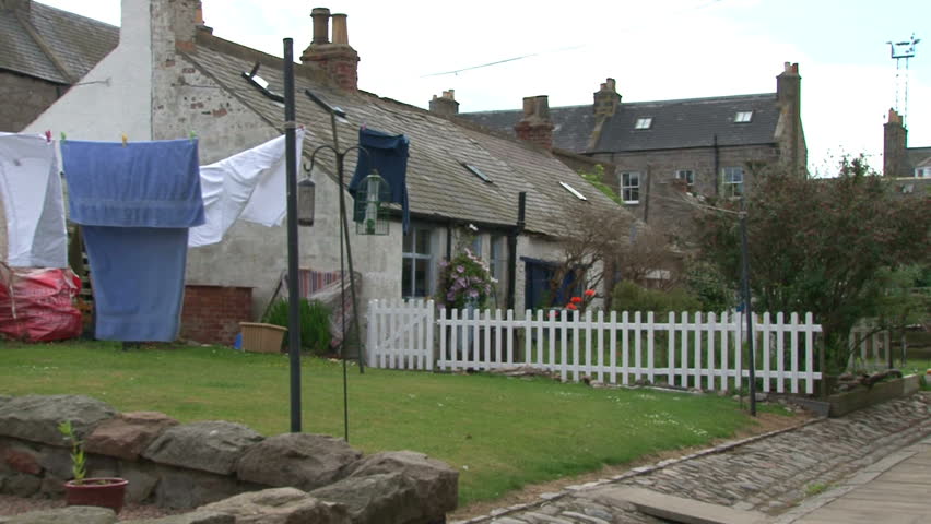 Quaint historical and fairytale village at the end of the river Dee where the port of Aberdeen begins.