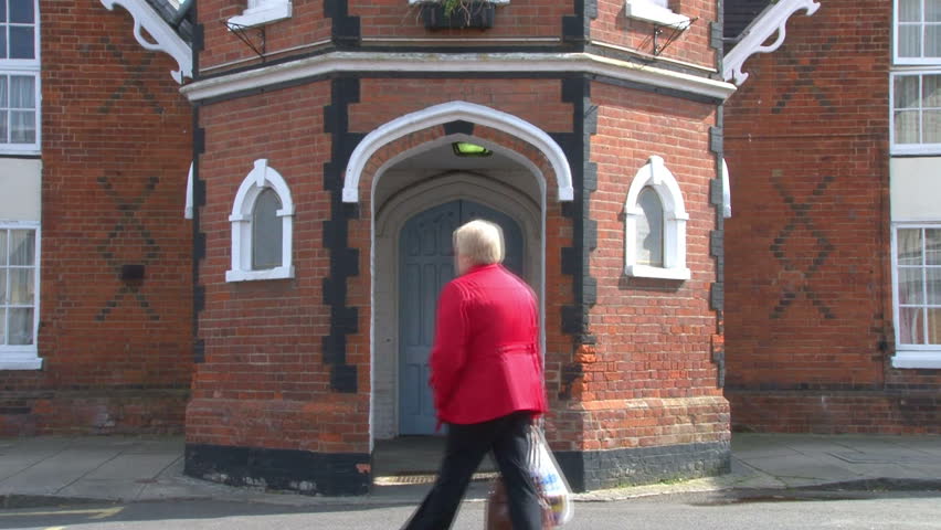 Red brick church in England