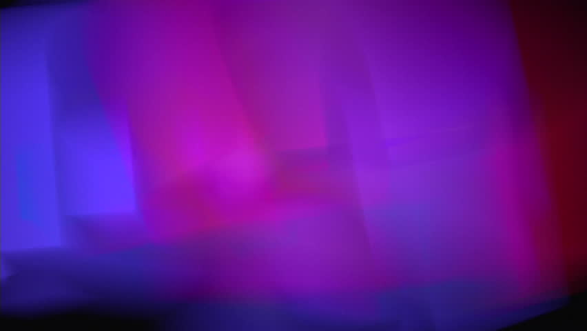 Abstract light painting with blue and red