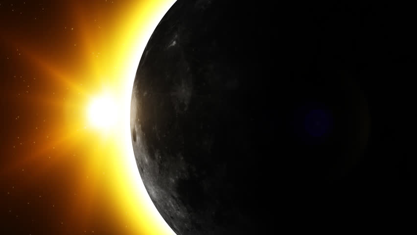 Animation of eclipse scene.