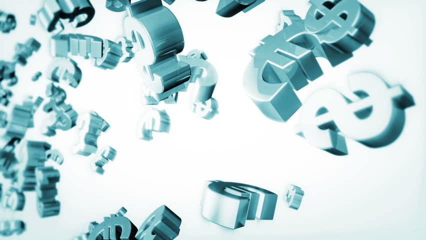 Animation of currencies.