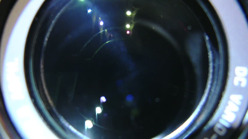Lens movement. Zooming in and out with 28 mm wide-angle lens.