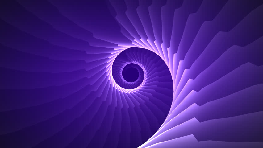 violet spiral tunnel
