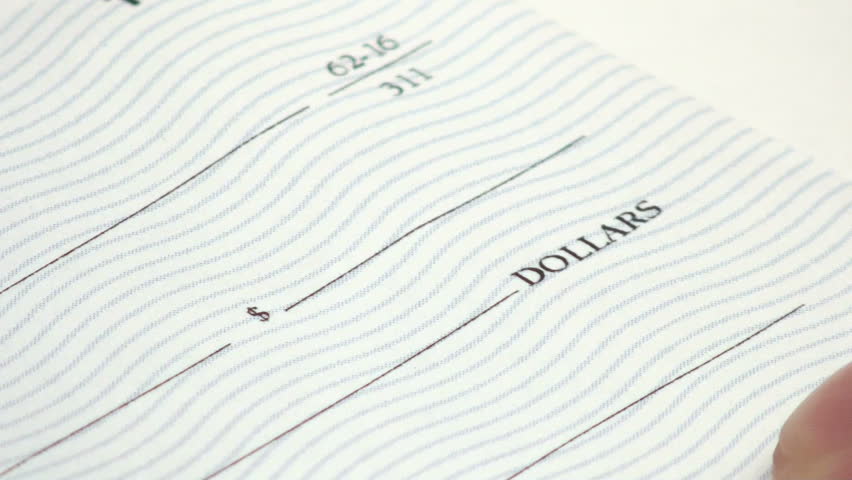 Writing check - HD