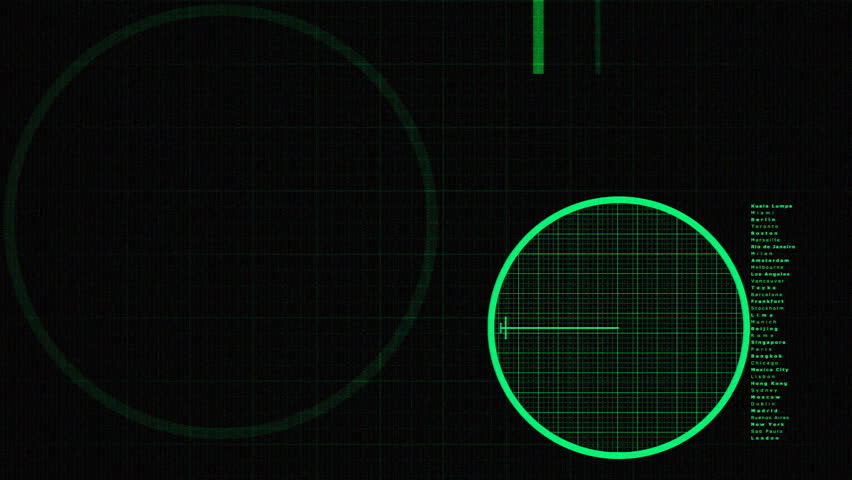 aviation related motion graphics, like cities, arrivals, departure information and data and radar