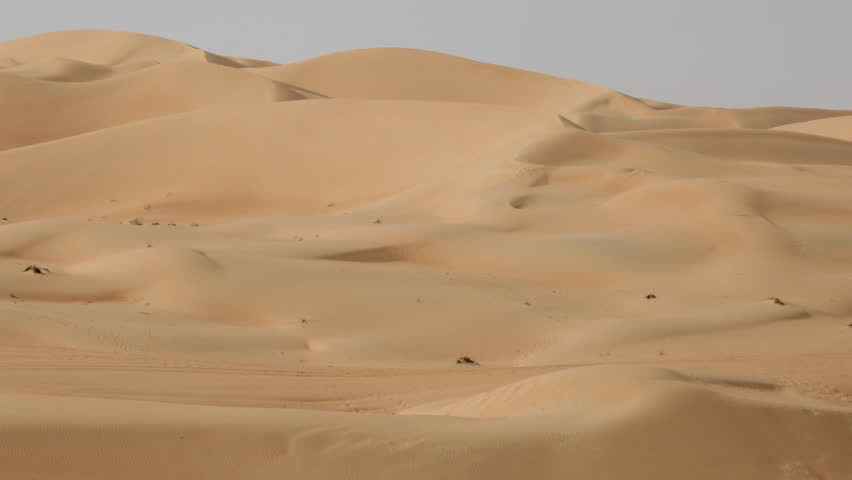 time lapse of sand dunes