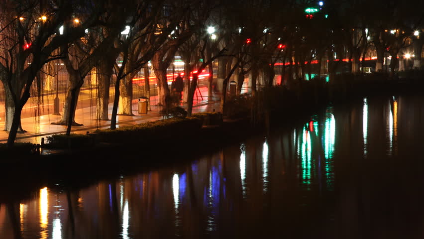 Stop Motion Lake Reflections detail