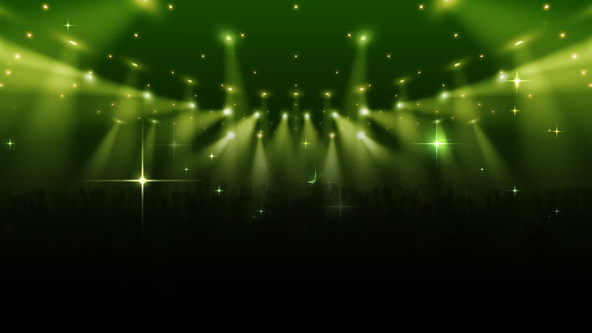 Live Concert. Crowd of cheering.