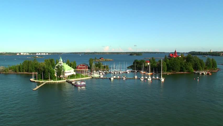Summer Baltic seascape in Finland