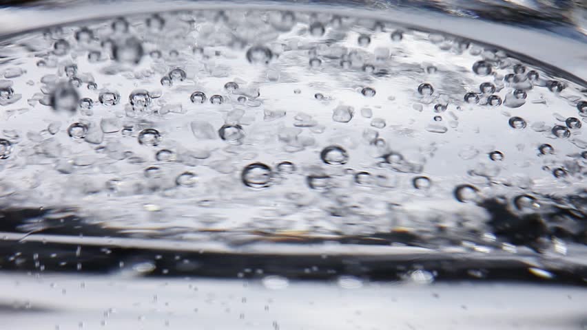 Abstract fluid background with floating air bubbles	