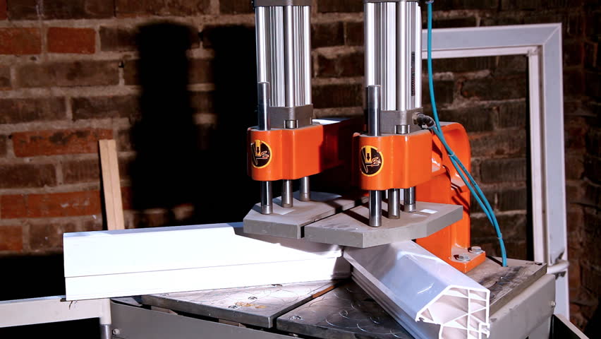 Machine for Welding plastic corners