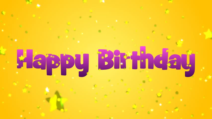 Happy Birthday, 3d Animation Stock Footage Video 2752439 | Shutterstock