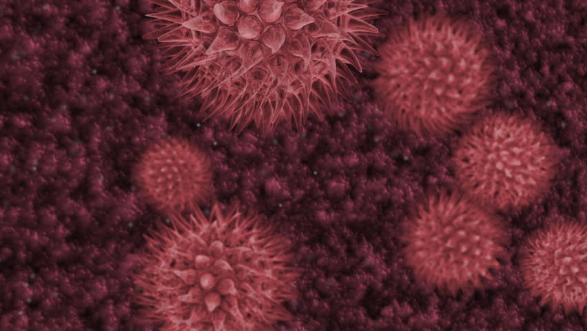 HD - Animation of Virus (Loopable)