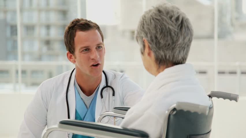 Doctor Talking With Her Patient Stock Footage Video 942961 Shutterstock